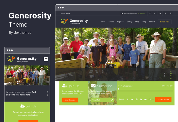 13 parasta hyväntekeväisyys- ja voittoa tavoittelematonta WordPress-teemaa 🏅 2022