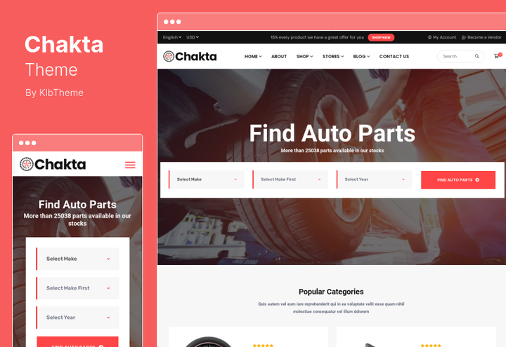 17 bästa WordPress-bildelarsteman 🚗 2022