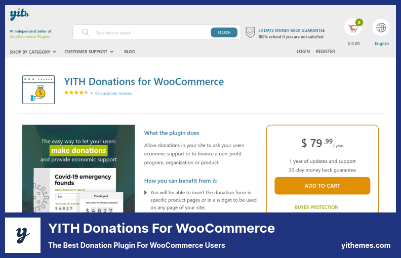 Die 9 besten WooCommerce-Spenden-Plugins 💰2022 (Kostenlos & Pro)