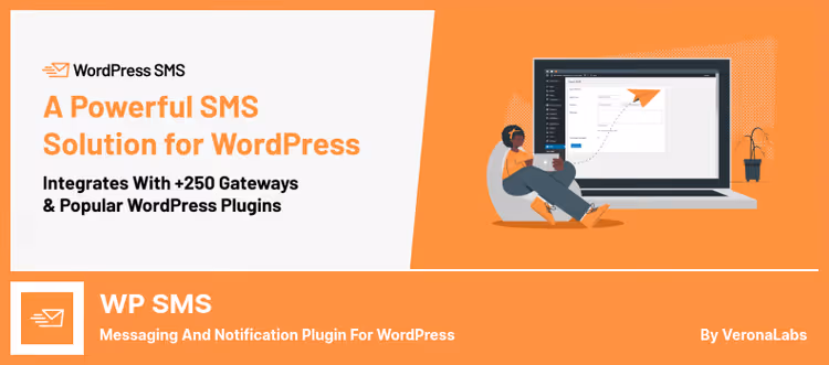 Painel de envio de SMS no plugin WSMS para WooCommerce