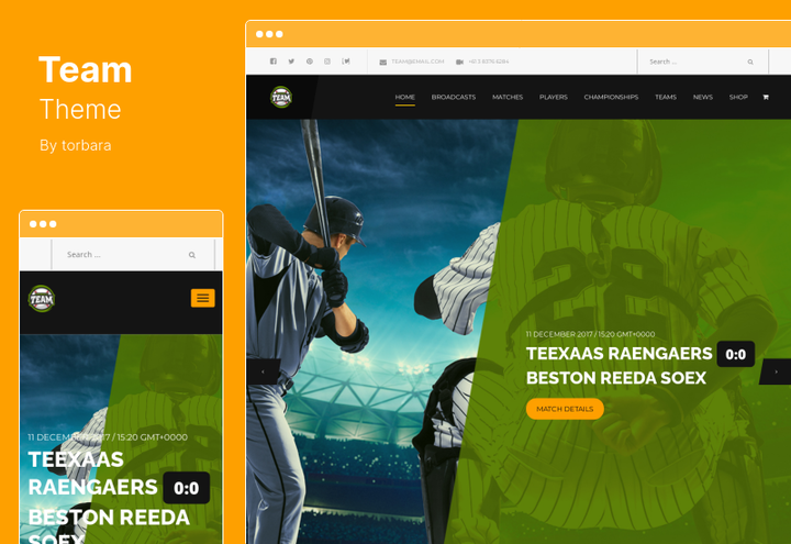 Los 14 mejores temas de WordPress para béisbol ⚾ 2022
