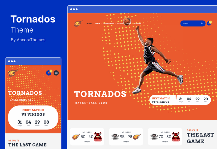 13 parasta koripallon WordPress-teemaa 🏀 2022