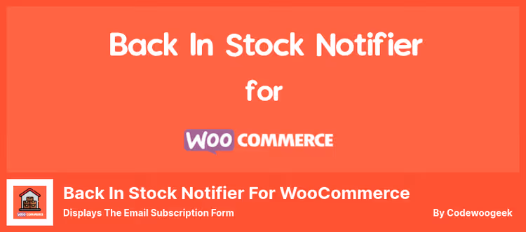 Formulário de subscrição de notificação de reposição de stock