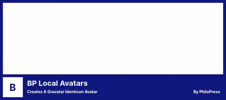 Janela de upload de avatar do plugin BP Local Avatars no perfil do BuddyPress