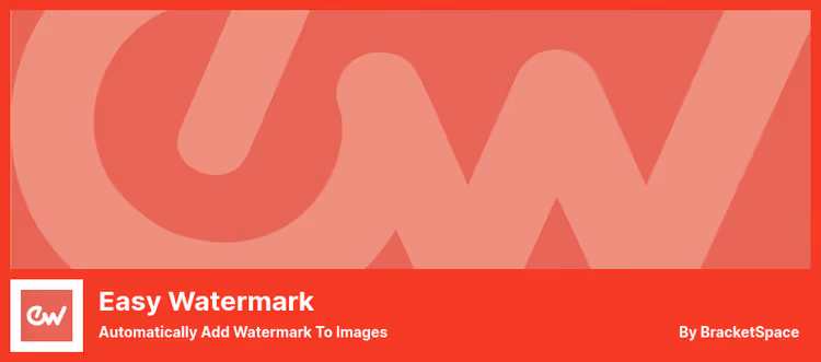 Definições de marca de água de texto e gráfica do Easy Watermark