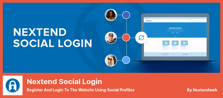 Nextend social login buttons: Google, Facebook and Twitter
