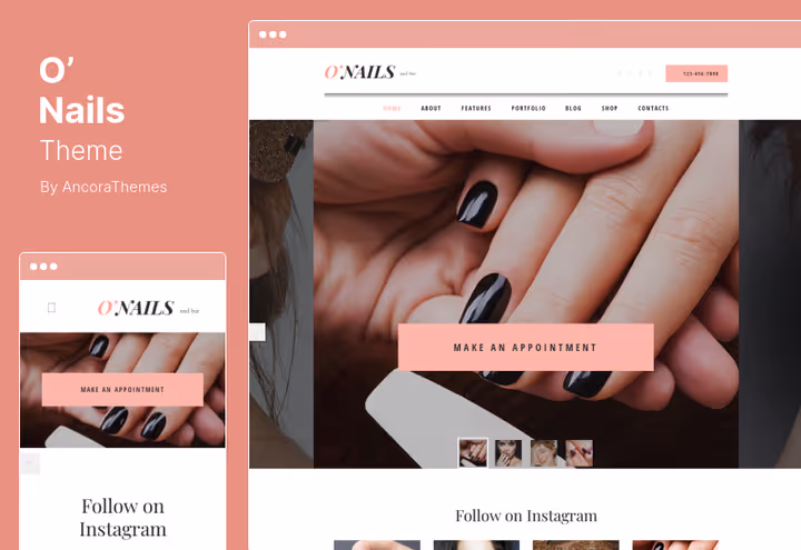 O'Nails teema 5 premium-pluginaga küünebaarile ja massaažisalongile