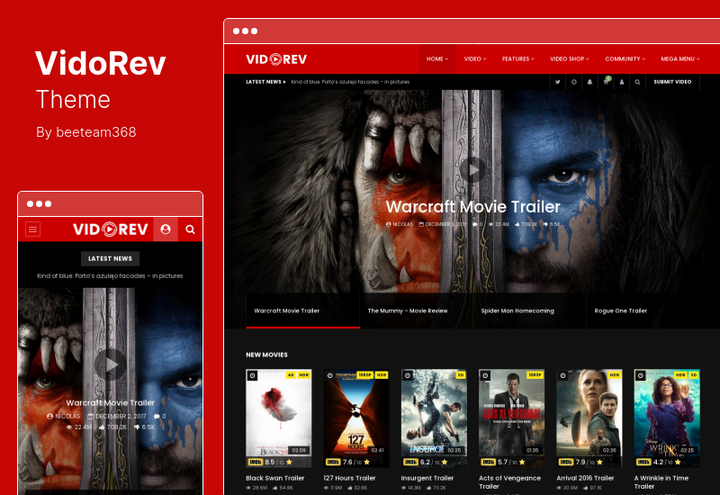 16 parasta WordPress-videolehden teemaa 🏅 2022