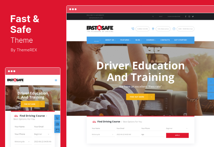Die 16 besten WordPress Fahrschulthemen 🚗 2022