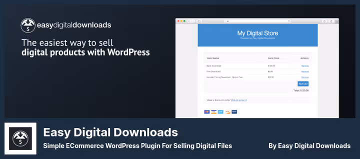 Панель керування Easy Digital Downloads зі звітами про продажі
