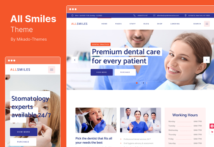Los 20 mejores temas de WordPress para dentistas 🦷 2022