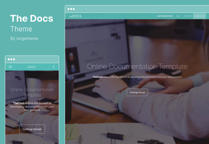 Шаблон API-документации темы TheDocs