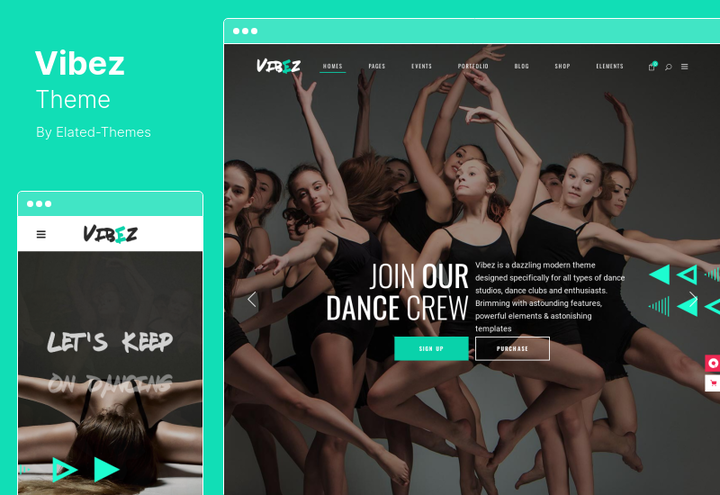 20 meilleurs thèmes WordPress pour studio de danse 💃 2022
