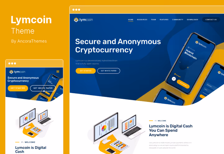 Lymcoin teema, krüptopoe demo ekraanipilt
