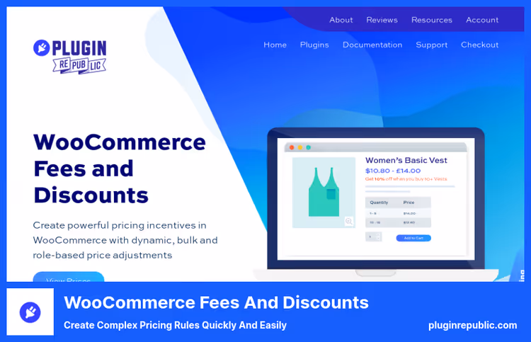 WooCommerce Fees and Discounts hinnareeglite loomise nõustaja