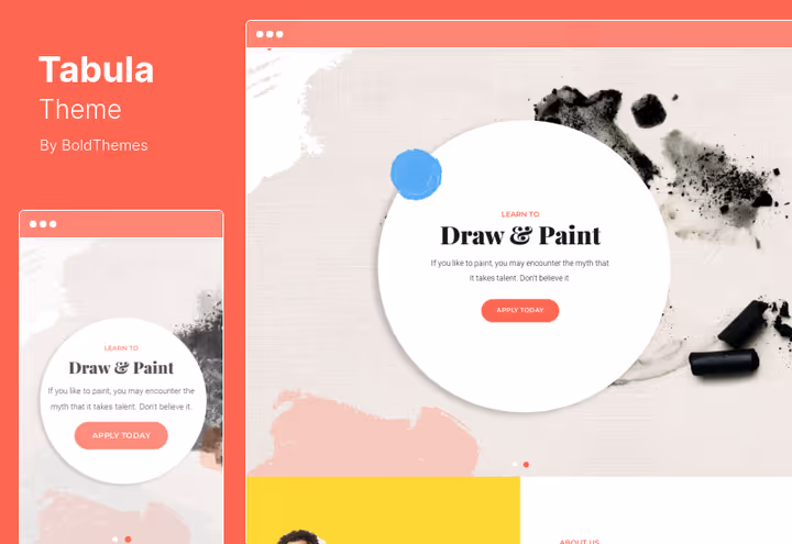 Тема Tabula, мистецтво, музика і мовна школа