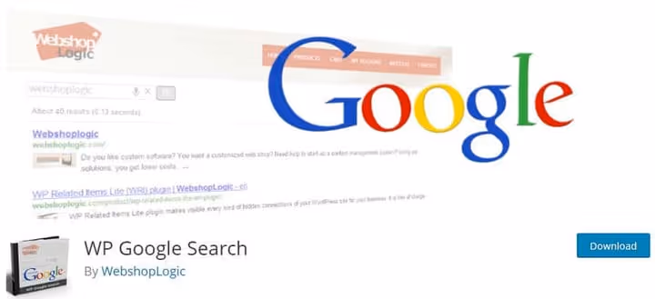 Плагін WP Google Search у каталозі WordPress