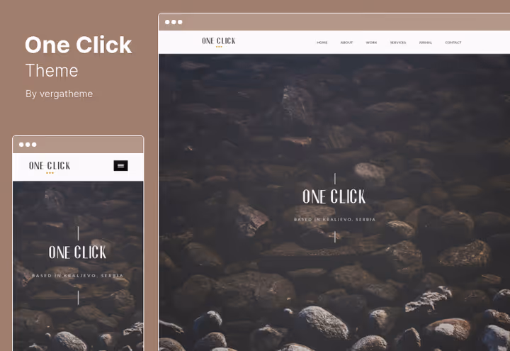 Тема One Click с Elementor и неограниченными стилями