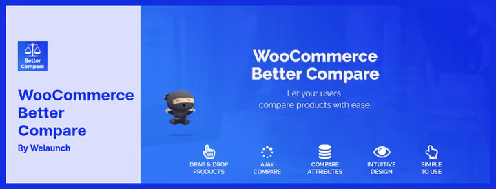 Demo page of WooCommerce Better Compare plugin