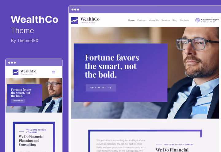 Universaalne WealthCo teema ärikonsultatsioonideks