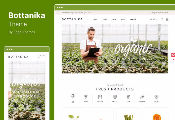 Bottanika teema avaleht mahetootepoele