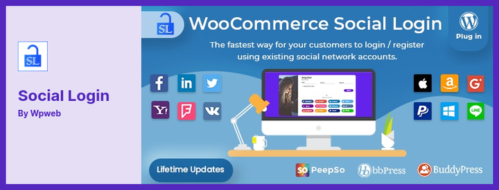 7 bästa WooCommerce Social Login Plugins 2022 (gratis och betald)