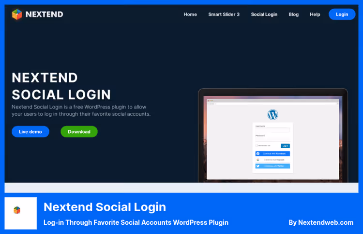 Настройки провайдеров Nextend Social Login