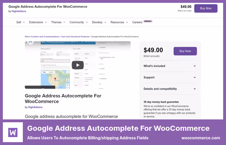 Настройка Google Address Autocomplete для WooCommerce