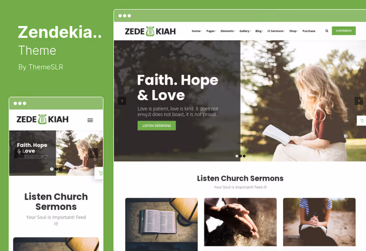Zendekiah-tema, flerbruks kirkemal for arrangementer