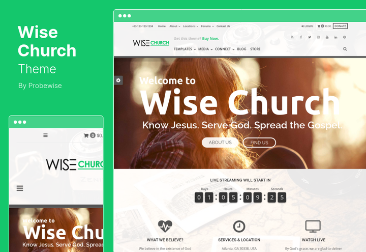 Los 18 mejores temas de WordPress para iglesias ⛪ 2022