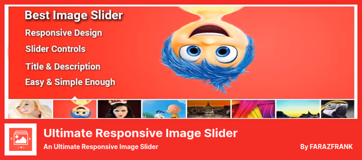 Адаптивний слайдер зображень Ultimate Responsive Image Slider на сторінці WordPress