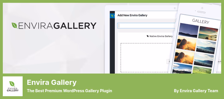 Construtor de galerias arrastar e largar do Envira Gallery no WordPress