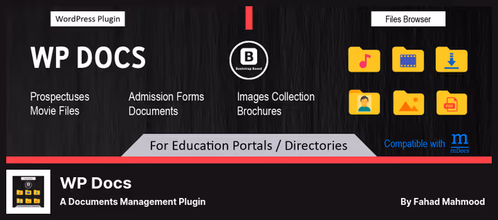 Панель керування документами WP Docs у WordPress