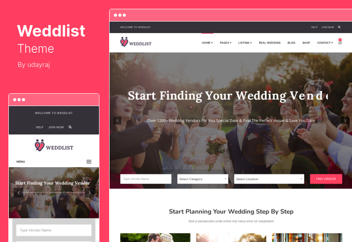 Los 12 mejores temas de WordPress para lugares de bodas y salones de matrimonio 💒 2022