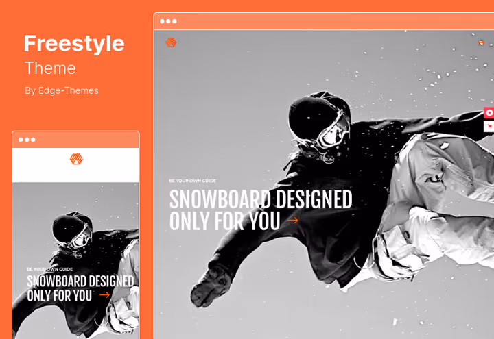 Tema desportivo Freestyle com WPBakery e galeria de eventos