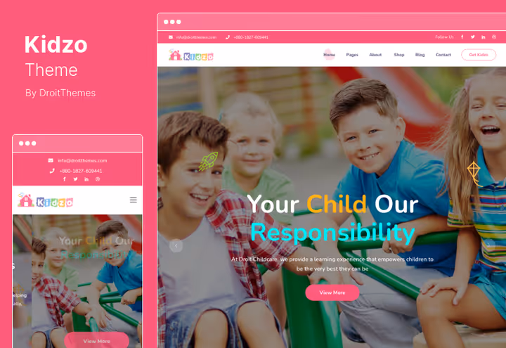 Kidzo, tema para entretenimento infantil e creche