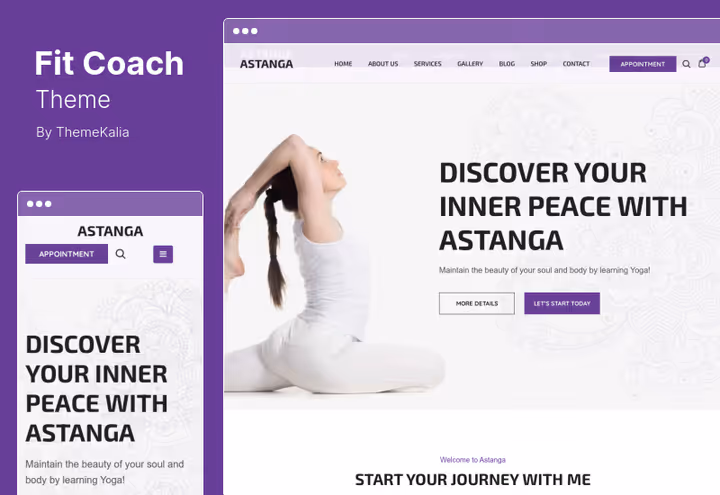 Treeneri portfoolio Fit Coach teemal nõustamiseks