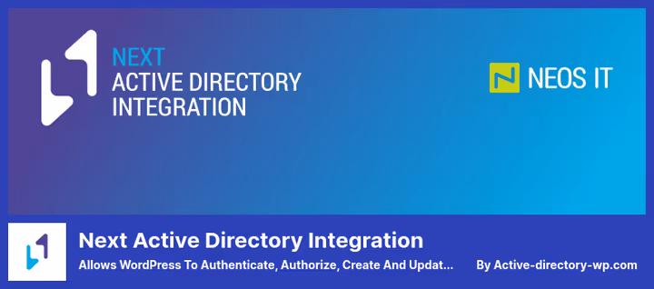 Interface do Next Active Directory Integration, definições de sincronização AD