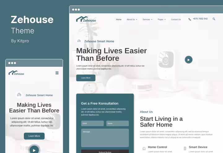 Zehouse-mal for smarthussystemer