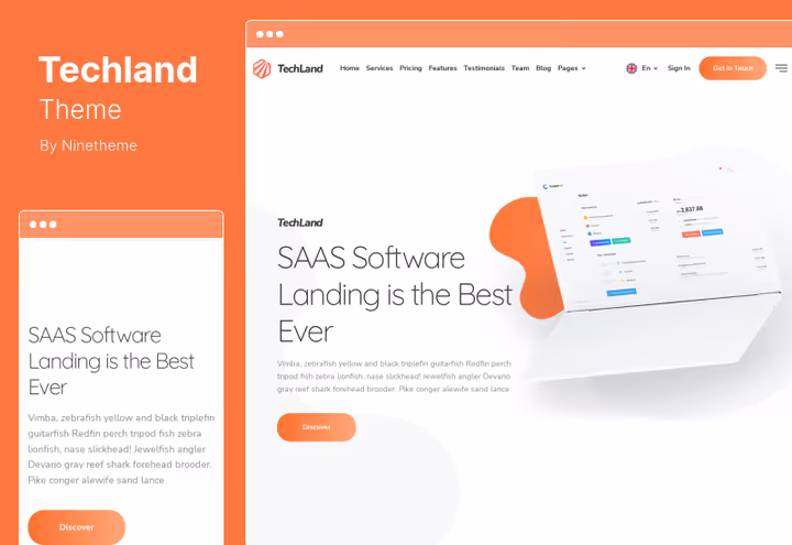 Techland with multimedia blocks for IT companies