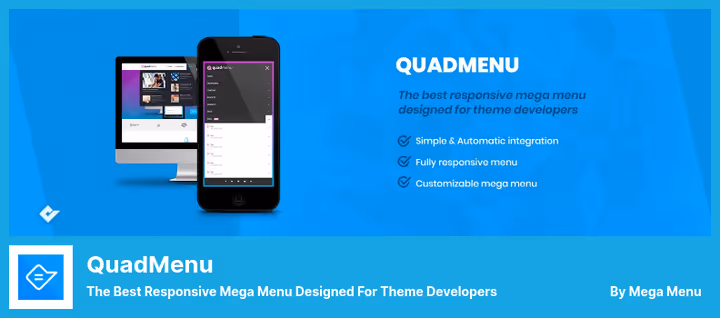 Editor do QuadMenu para criar mega menus no WordPress