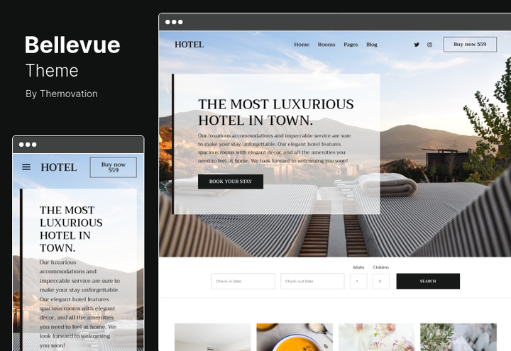 22 migliori temi WordPress per hotel 🏨 2022