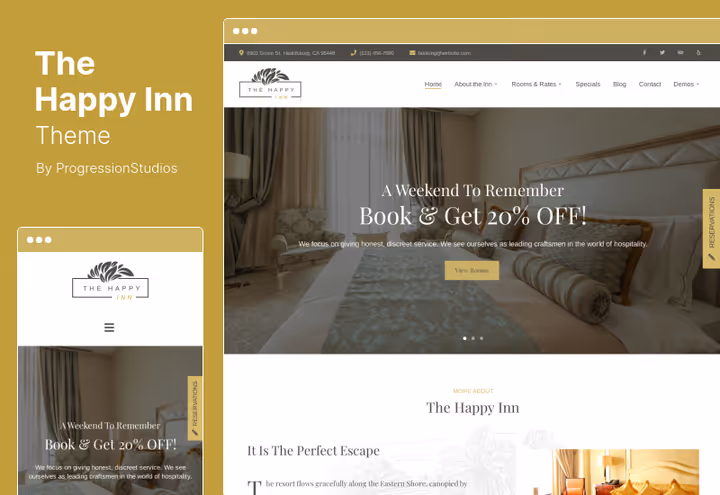 The Happy Inn, hotell- og pensjonattema