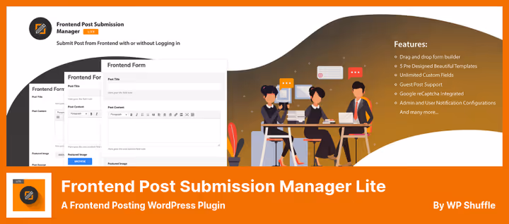 Frontend Post Submission Manager avaldamisvorm