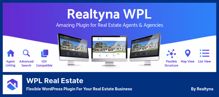Property card with photo gallery in WPL Real Estate plugin