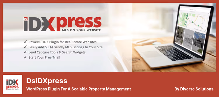 MLS property search results through WordPress IDX plugin