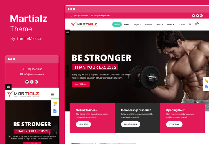 19 parasta taistelulajien WordPress-teemaa 🥋 2022