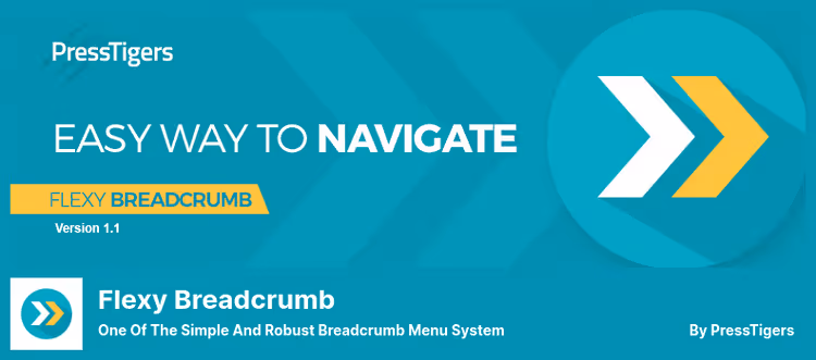 Хлібні крихти Flexy Breadcrumb на сайті WordPress