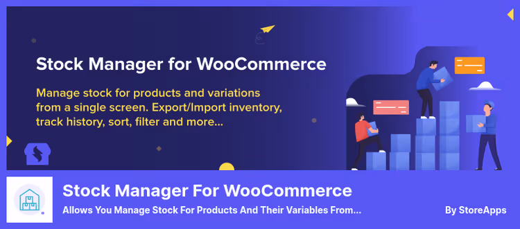 Stock Manager for WooCommerce stock management table
