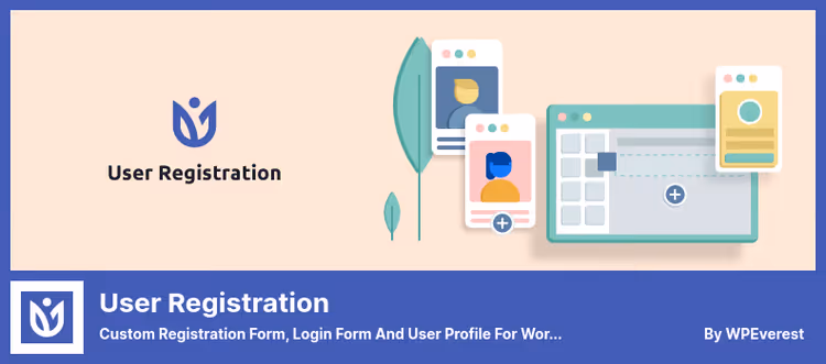 Brukerregistrering registreringsskjema for WordPress